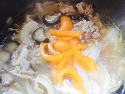 野菜カレーです！